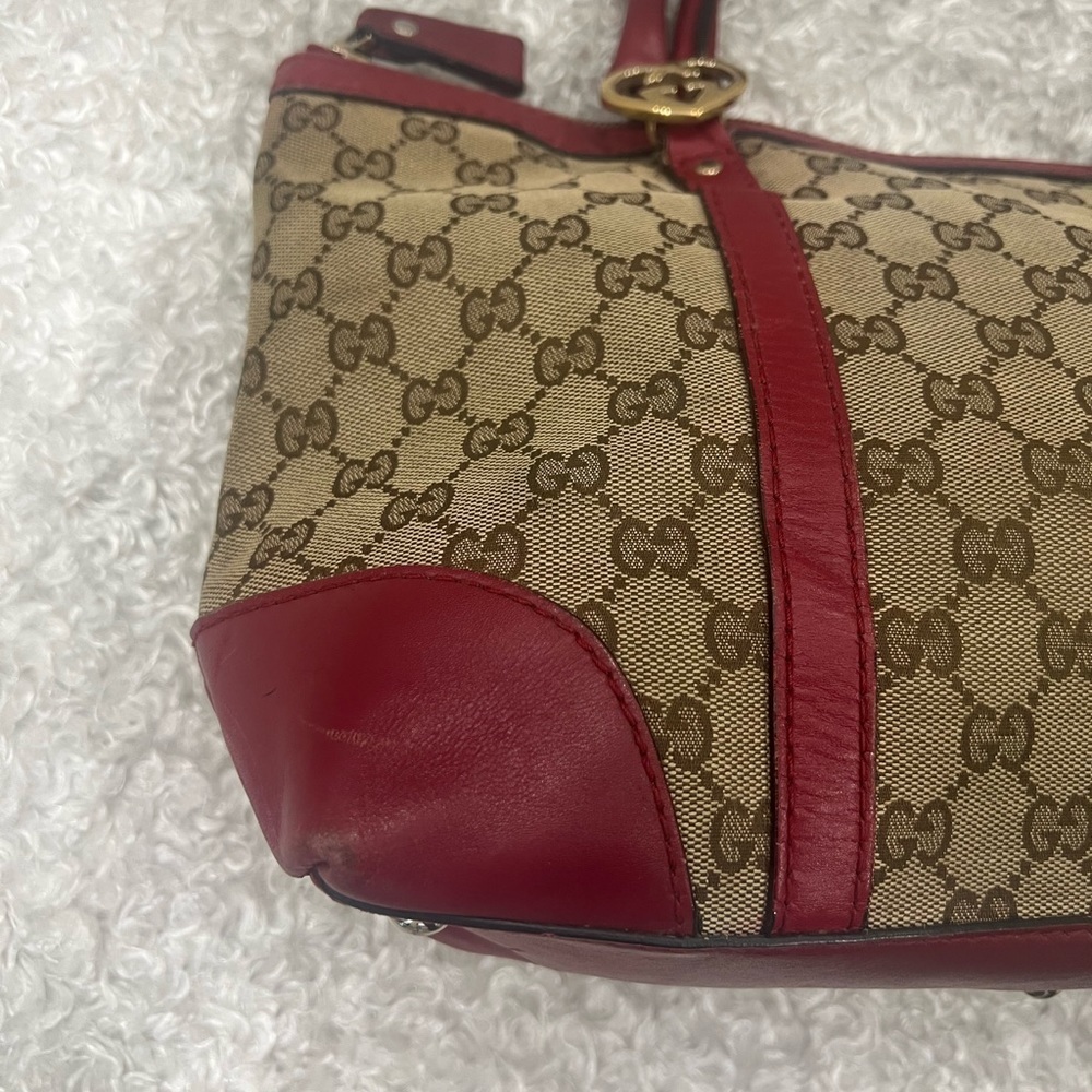 Gucci GG Canvas Lovely Shoulder Bag - Picture 16 of 16